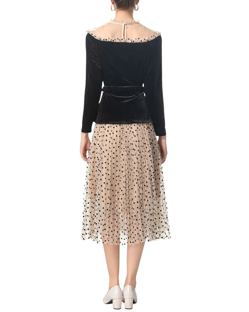 BURRYCO 2pc Cardigan & Skirt Set