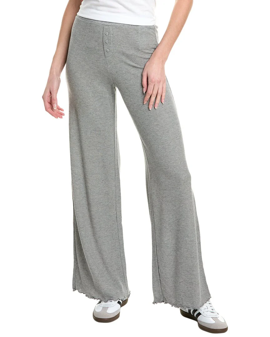 Splendid LYR Thermal Wide Leg Cashmere-Blend Pant