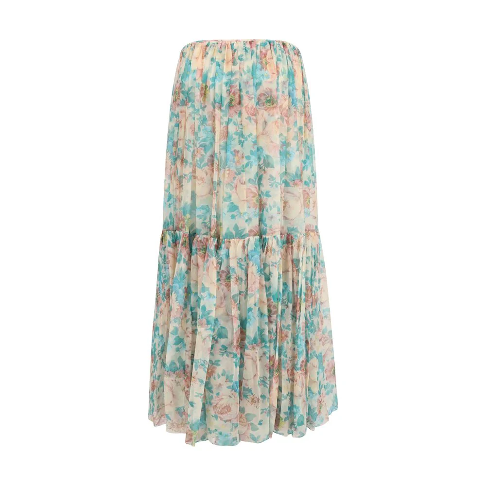 Chloé Long floral Women's Skirt