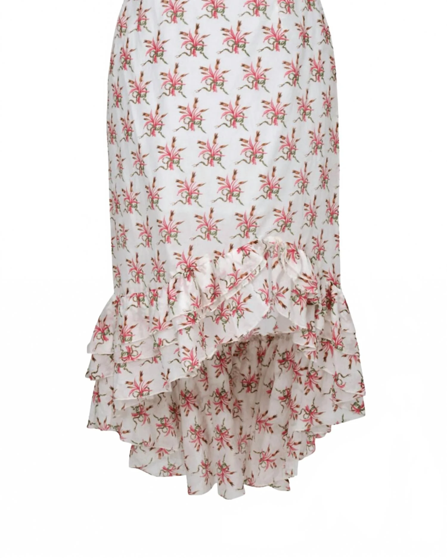 Azure Midi Skirt In Pink