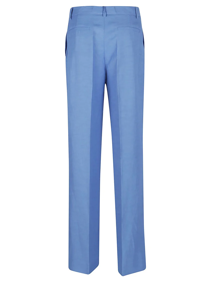 Cerulean Blue Tailored Trousers