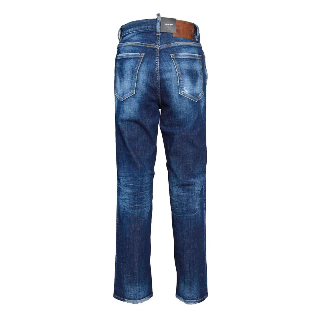 Boston Dark Basic Blue Denim Jeans