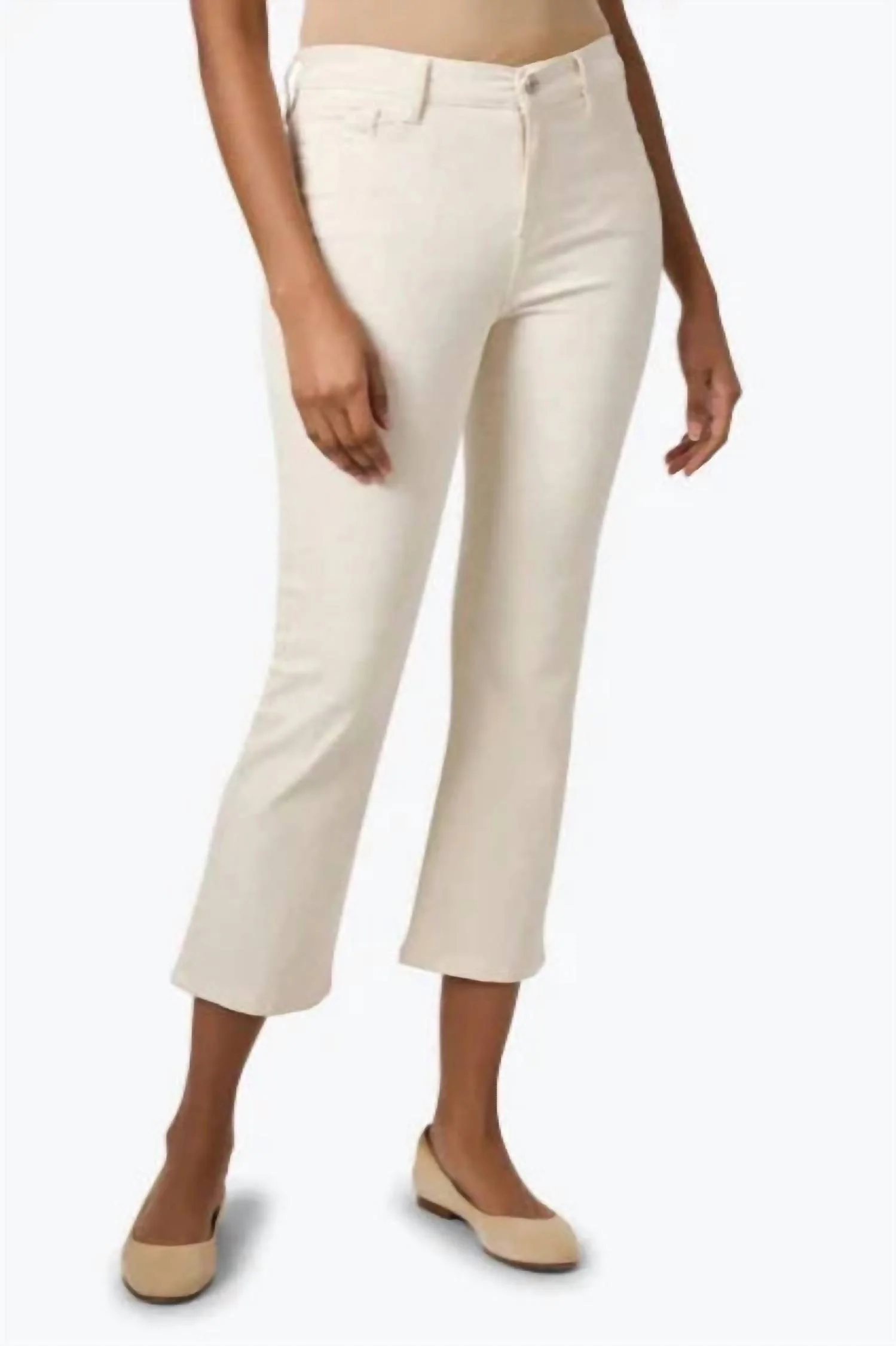 Women's Bootcut Jeans In Ecru