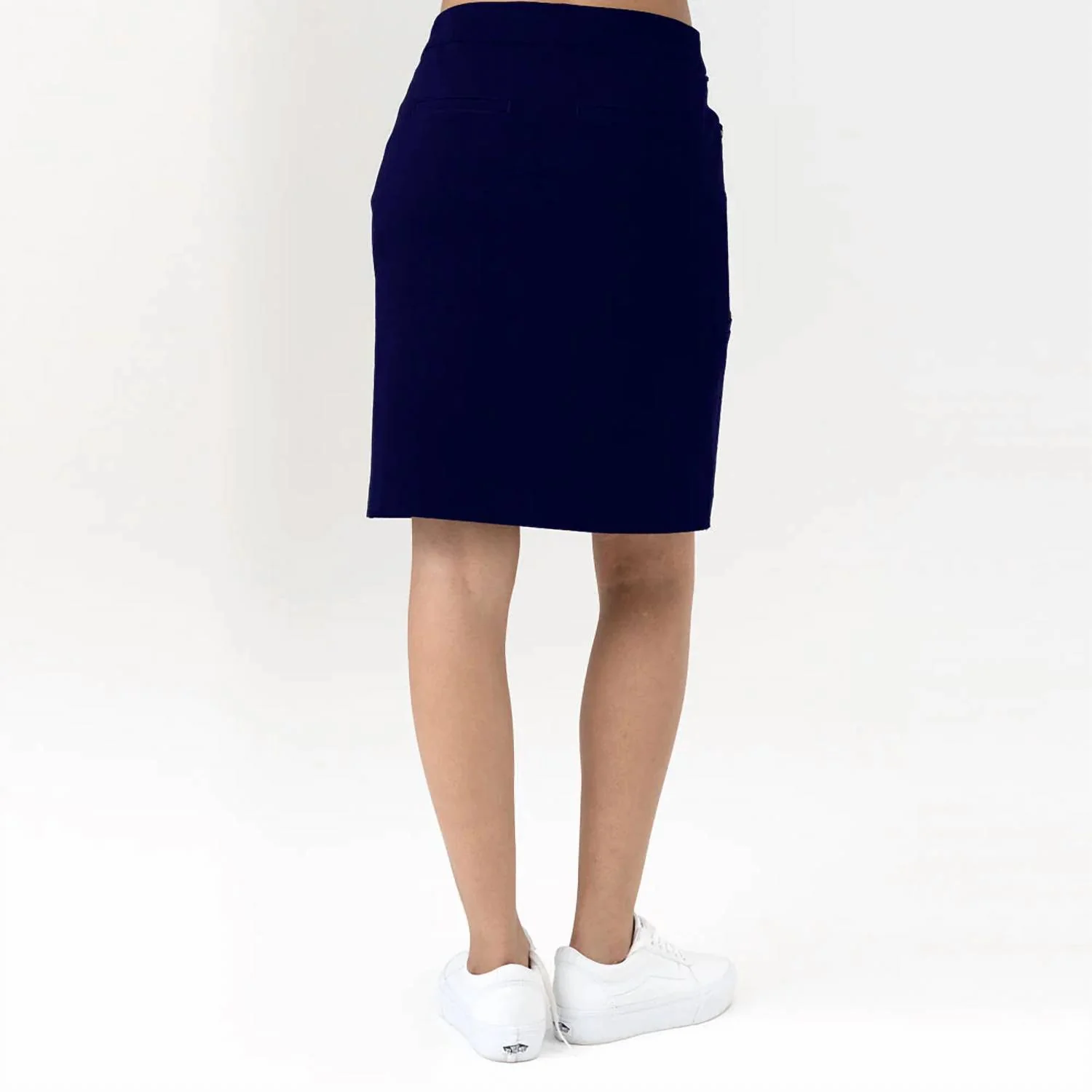Woven Skirt In New Midnight