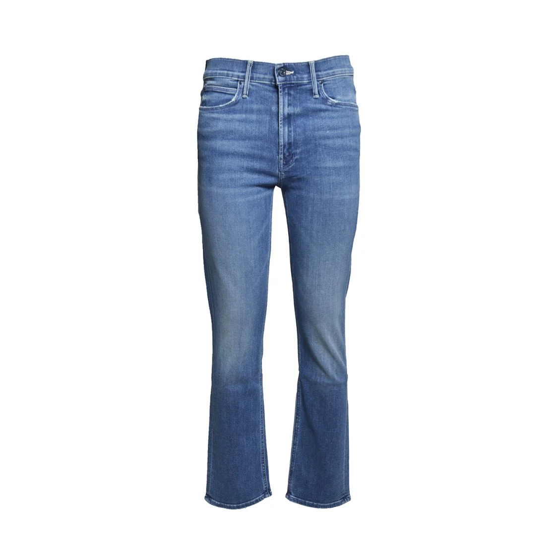 The Mid Rise Dazzler Ankle Jeans In Blue Denim