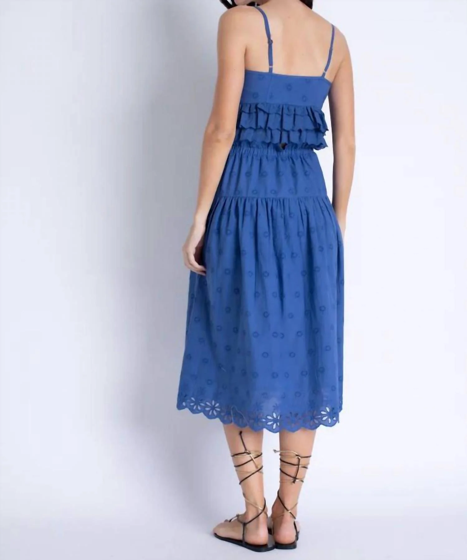 Emilia Skirt In Ocean Blue