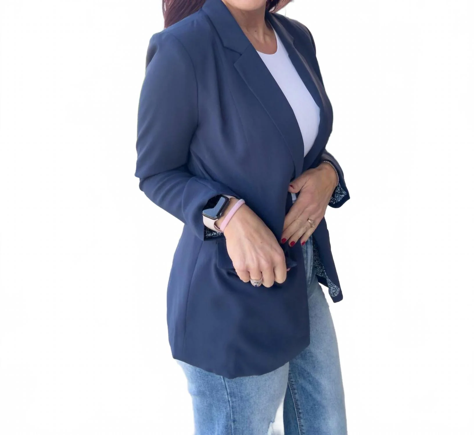 Emmie Blazer In Navy