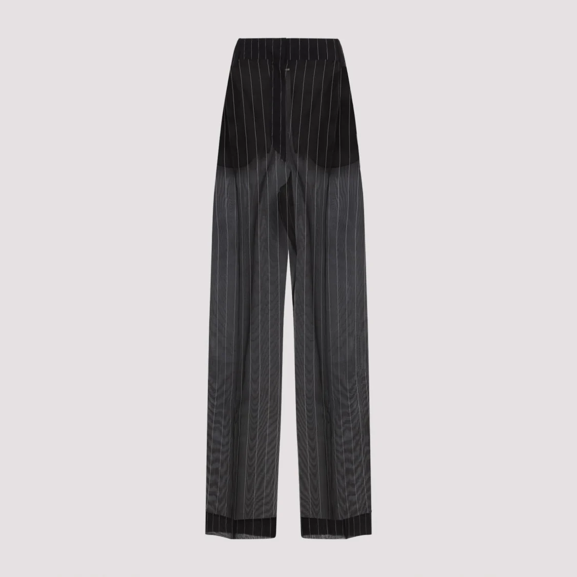 Black Silk Lenton Pants