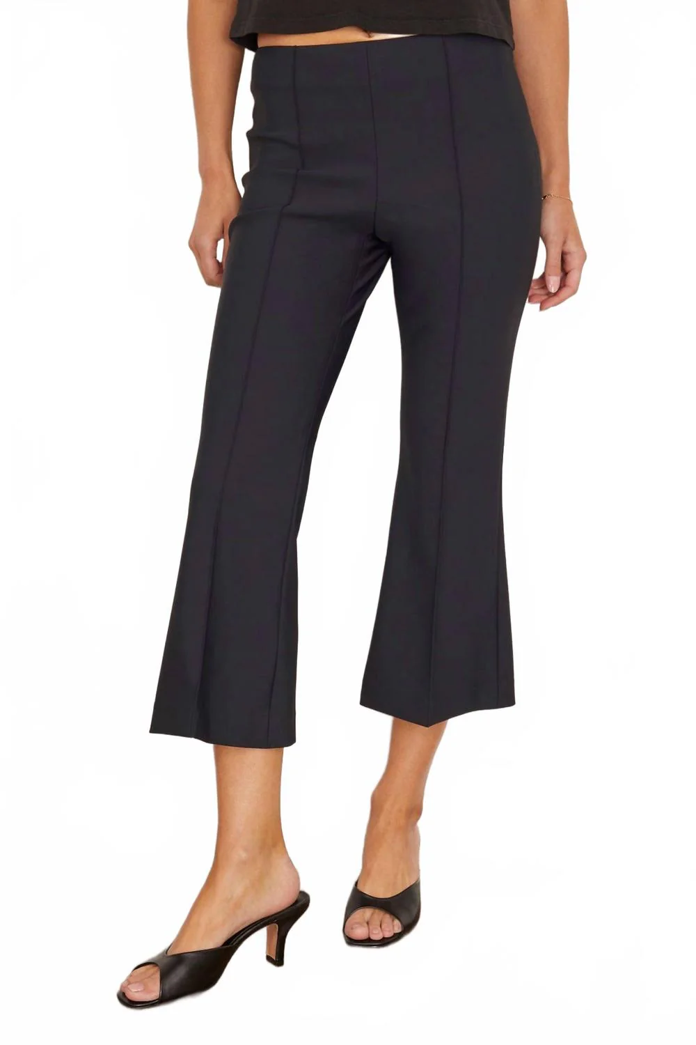 Scuba Pull-On Flare Pant In Black