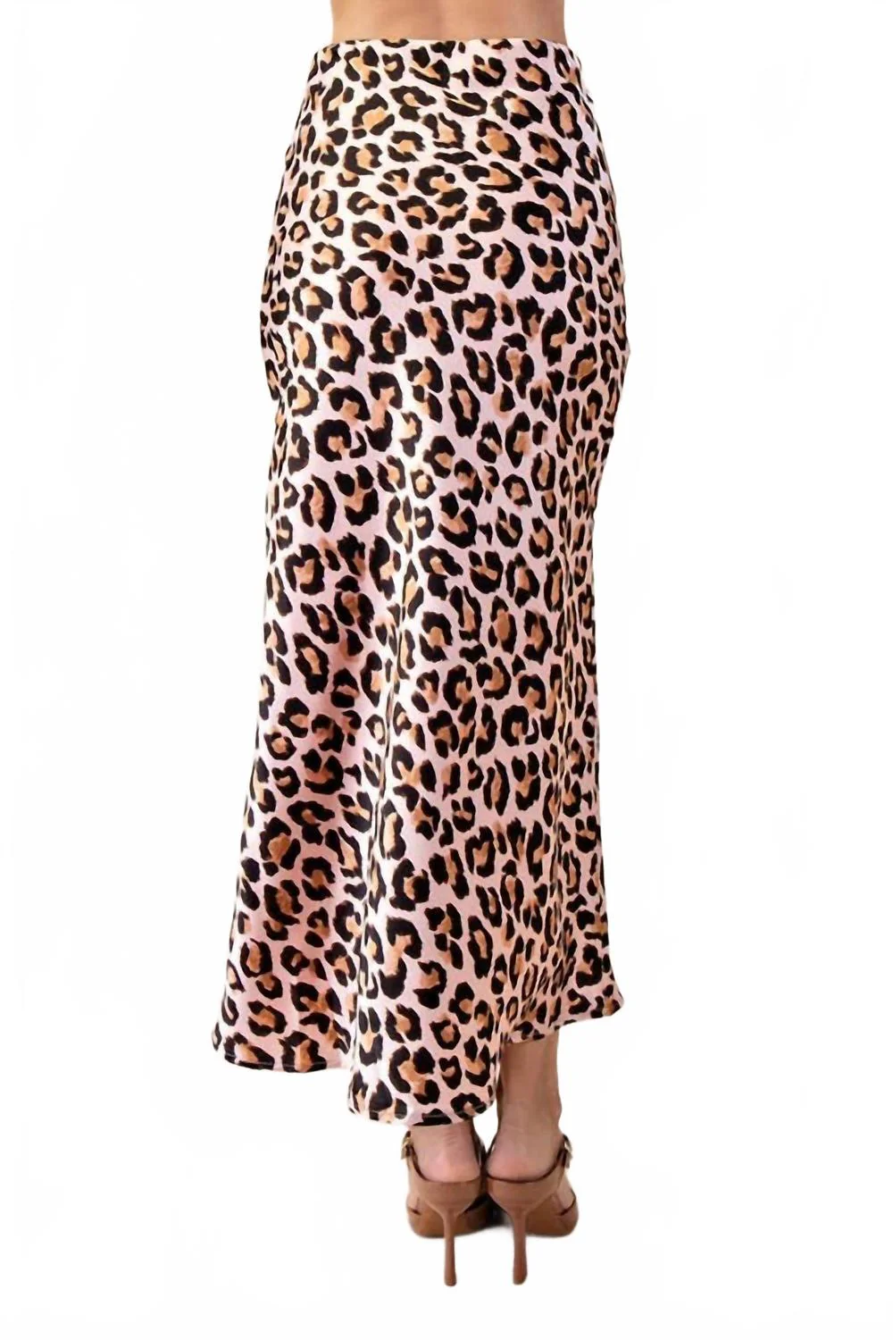 Wild Card Midi Skirt In Pink