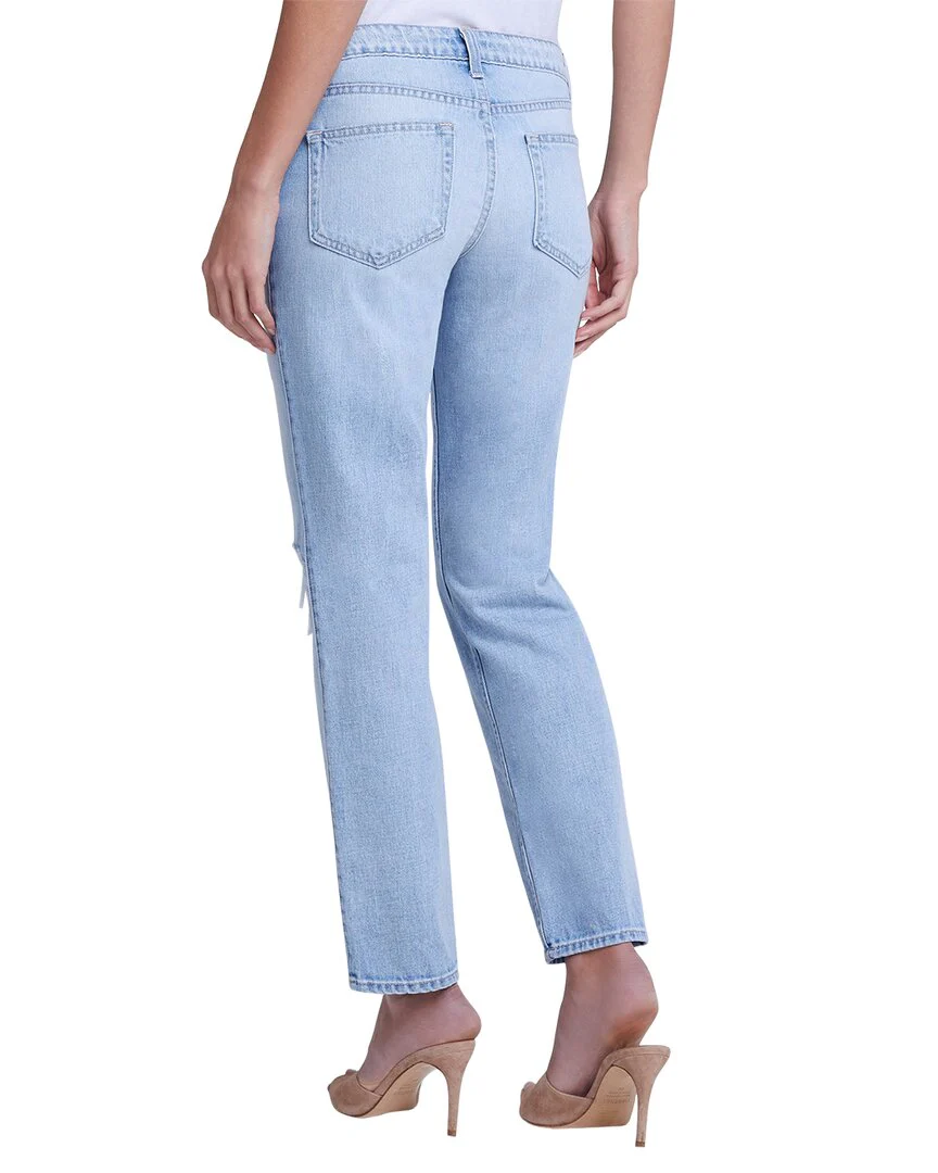 L'AGENCE Nevia Low-Rise Slouch Straight Jean