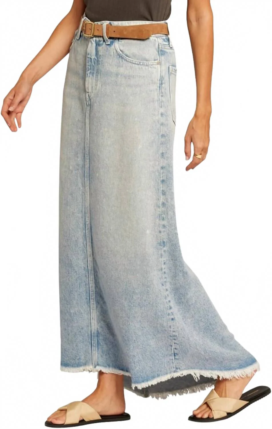 Megan Maxi Skirt In Misty