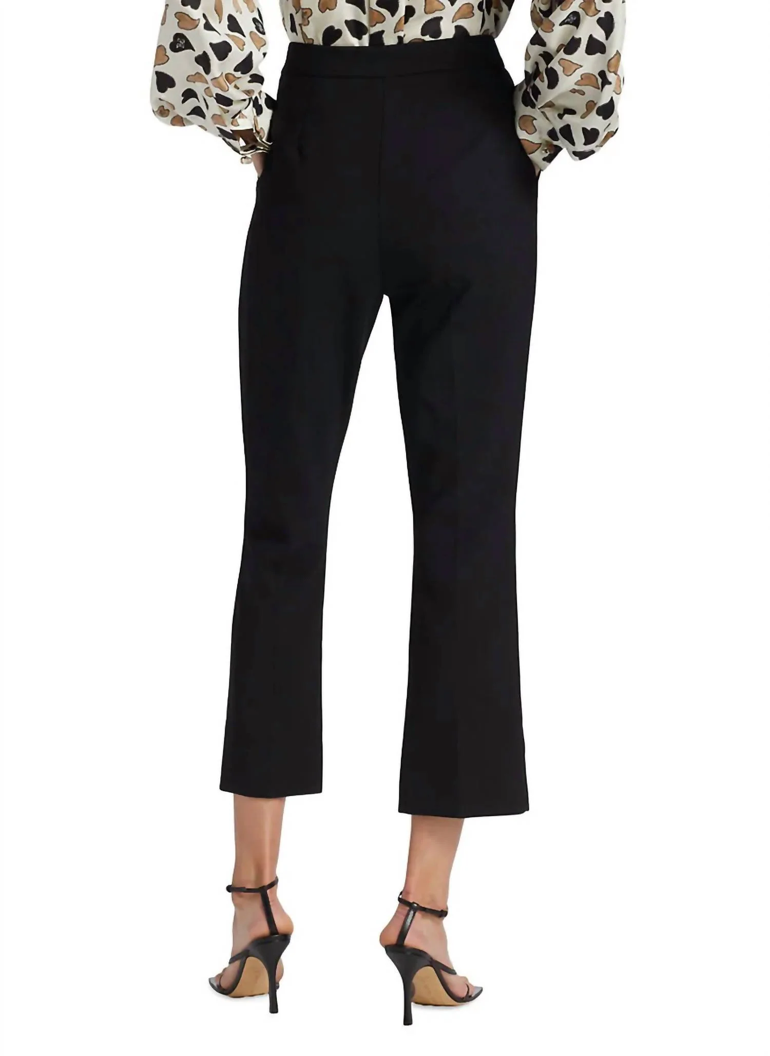 Nepeta Doppia Crepe Pant In Black