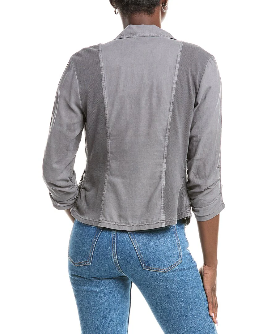 XCVI Wearables Folsky Linen-Blend Jacket