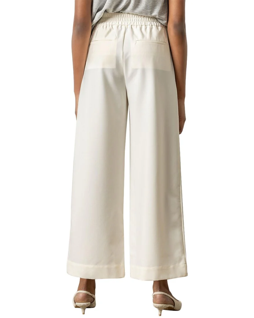Lilla P Wide Leg Pull-On Easy Fit Pant