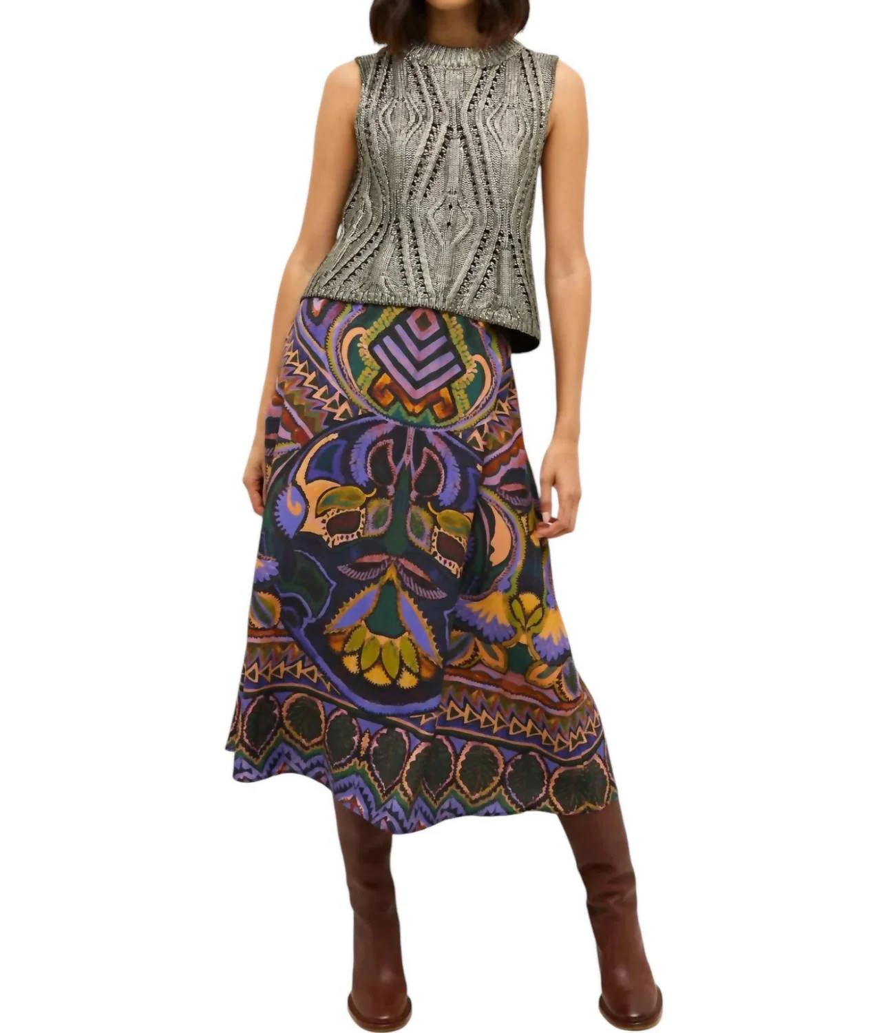 Gracie Skirt In Totem