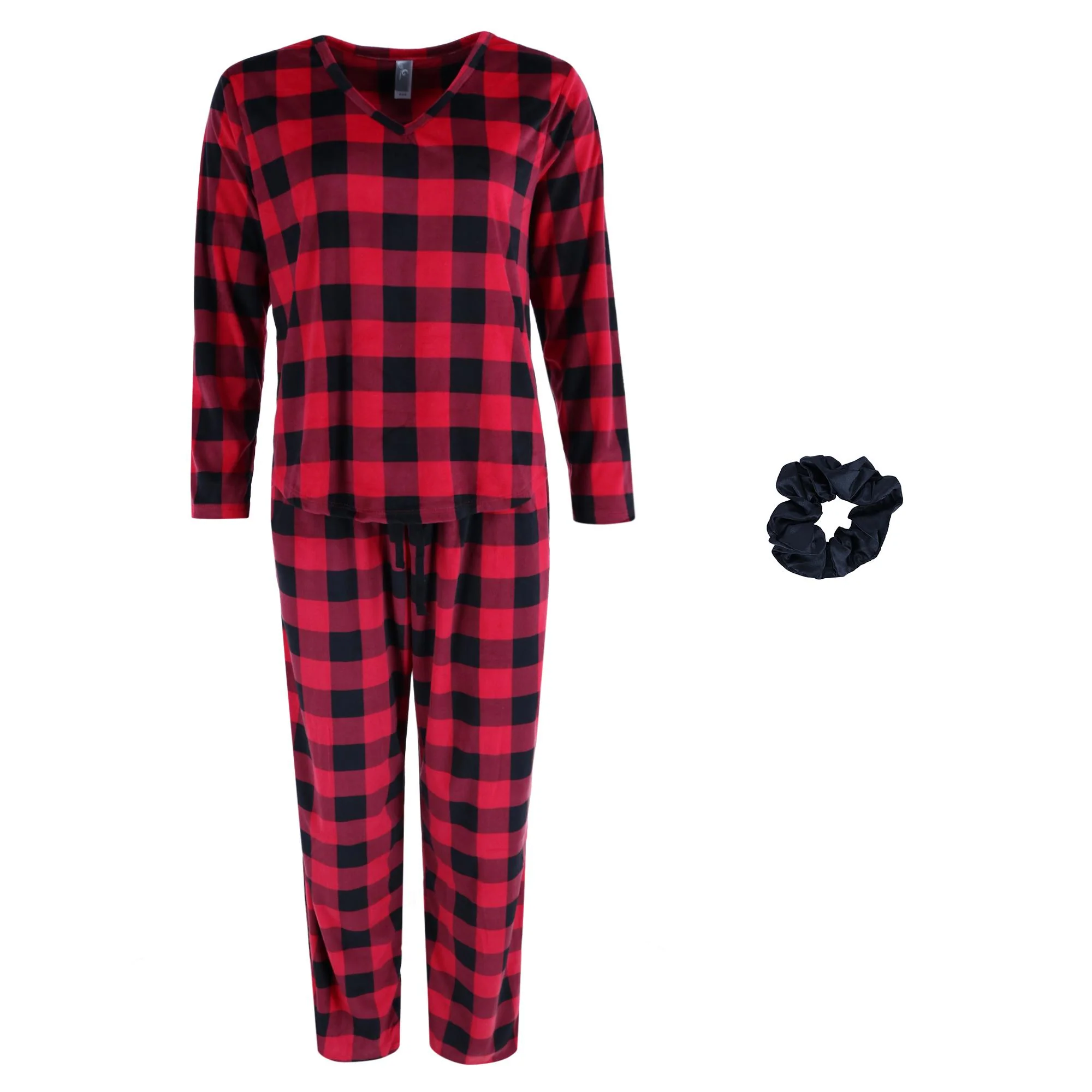 Women's Buffalo Plaid Pajama Sleep Set