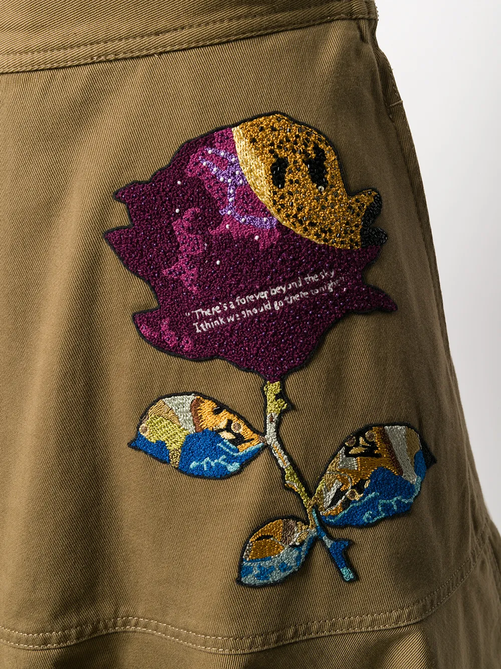 Valentino Garavani X Undercover Sequin Embroidery Skirt