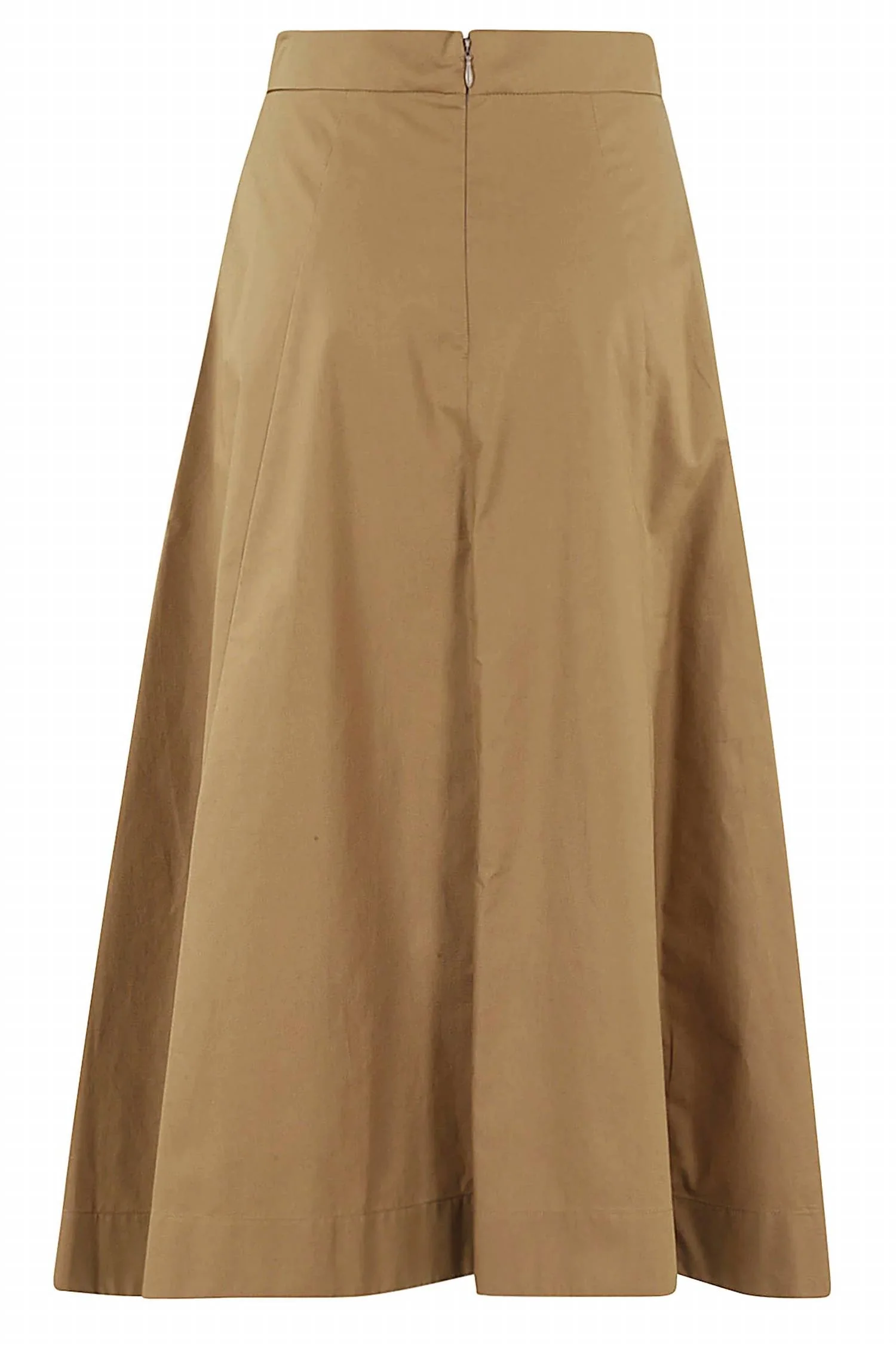 Women's Popeline Skirt In Terra