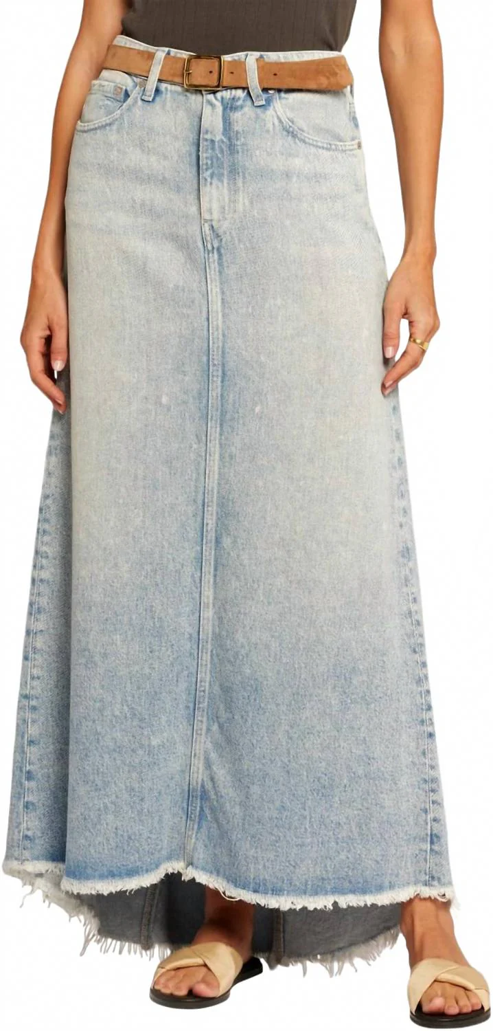 Megan Maxi Skirt In Misty