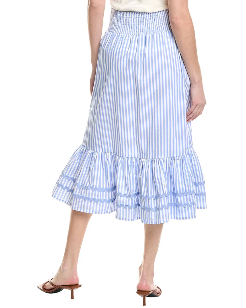 Sail to Sable Tiered Hem Skirt