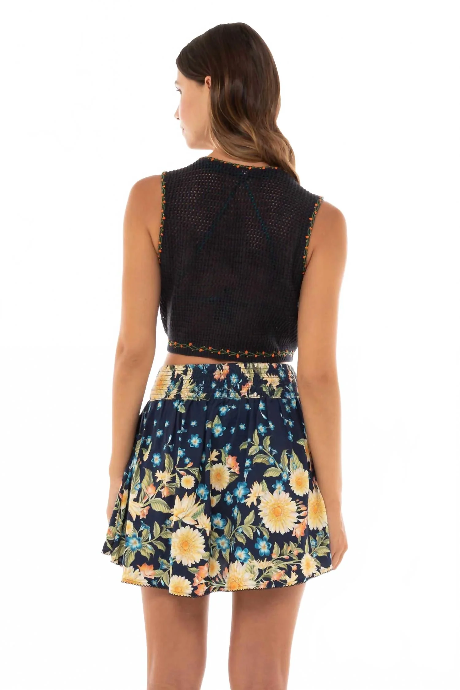 Violet Jardim Skirt In Multicolor