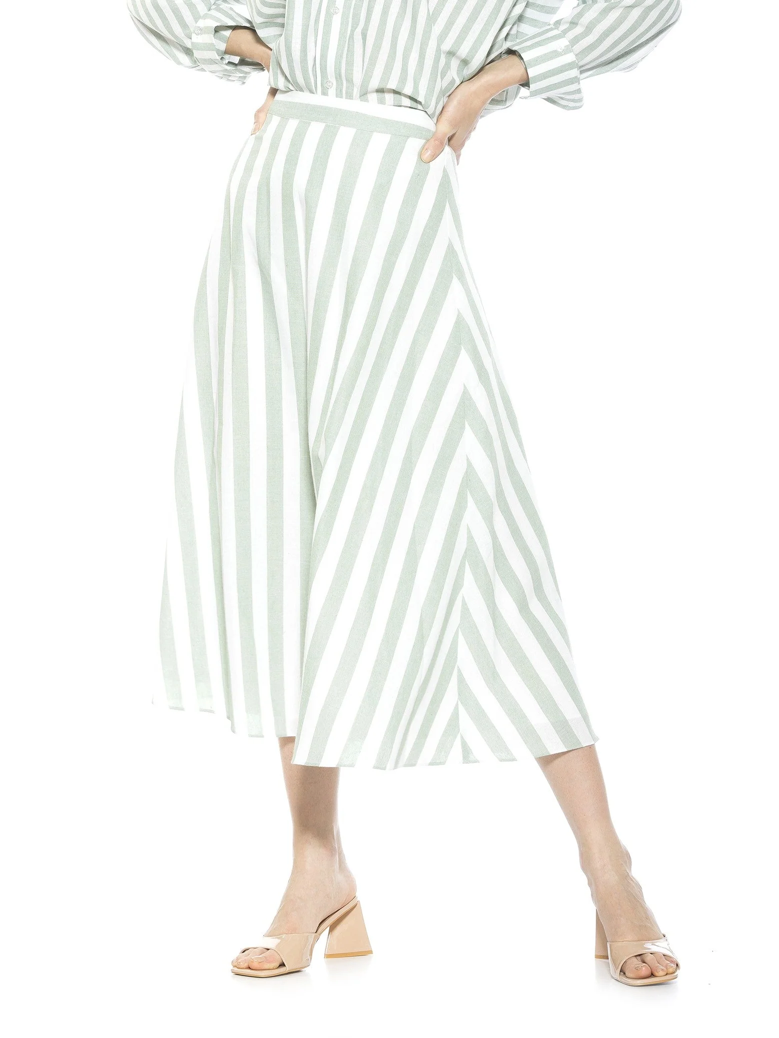Brilyn Stripe Skirt