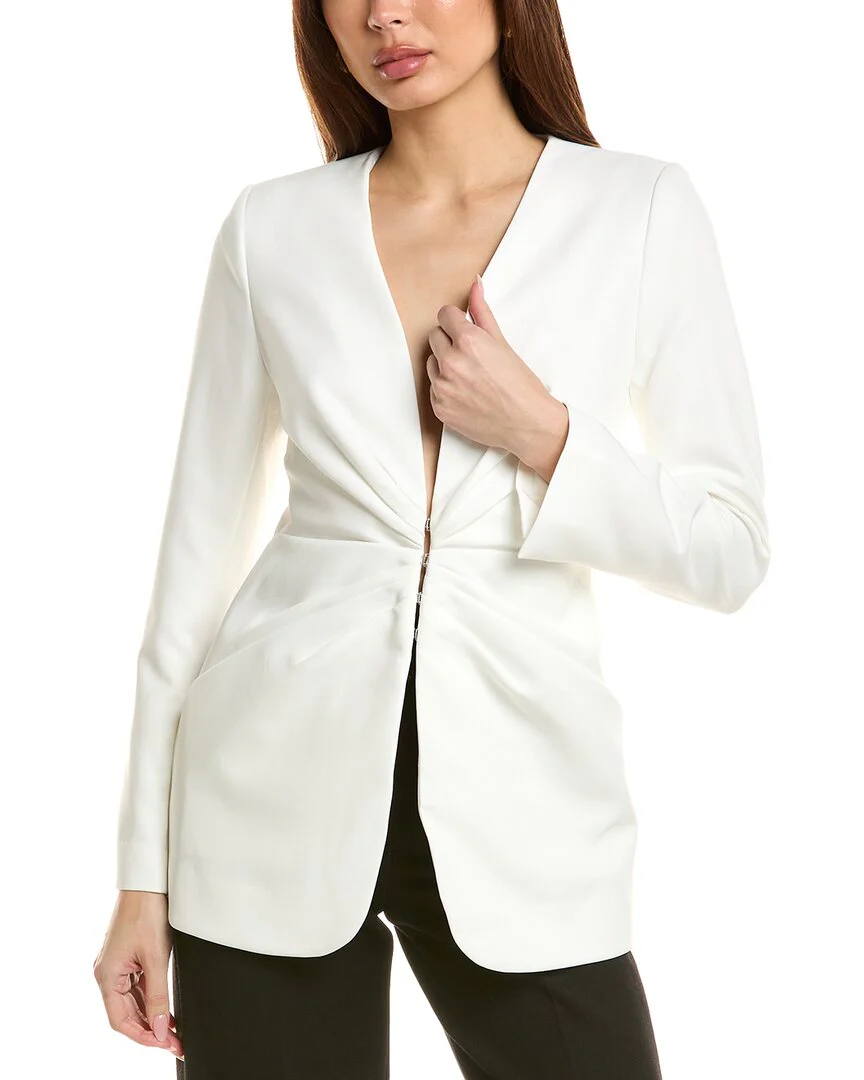 Elie Tahari Starburst Pleat Blazer