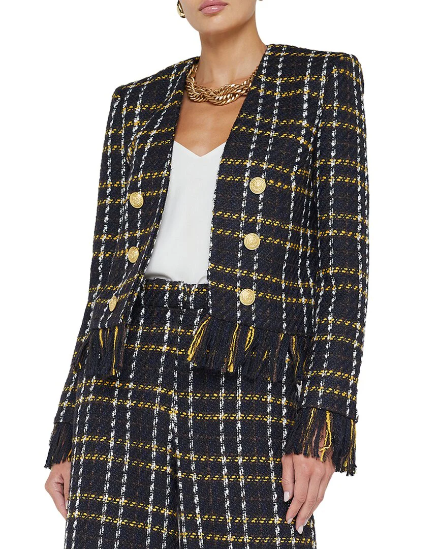 L’AGENCE Belmont Fringe Jacket