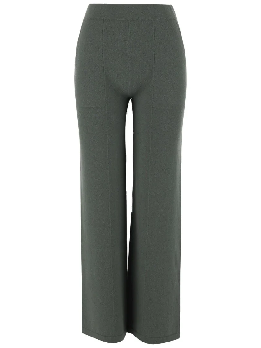 Cashmere Pants With Elasticized Waist