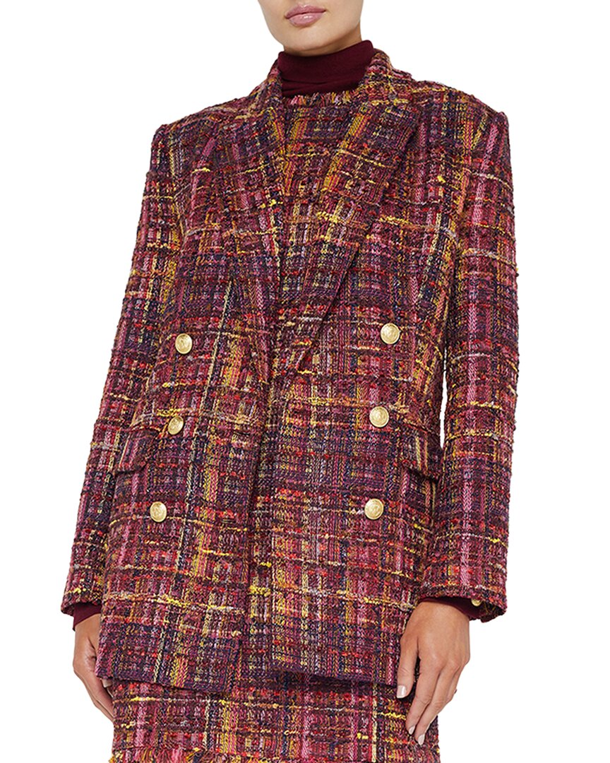 L’AGENCE Aimee Wool-Blend Blazer