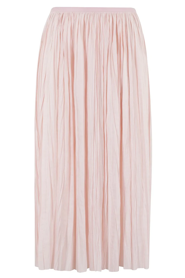 Midi Pleated Skirt