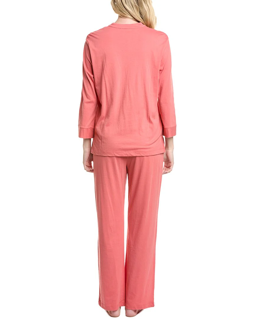 N Natori 2pc Breeze Mandarin Pajama Set