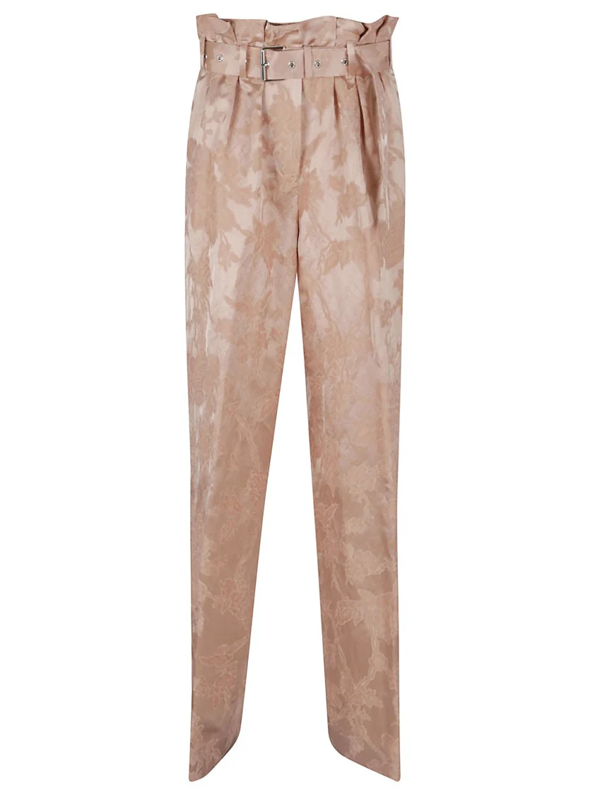 Peaches Linen Blend Trousers