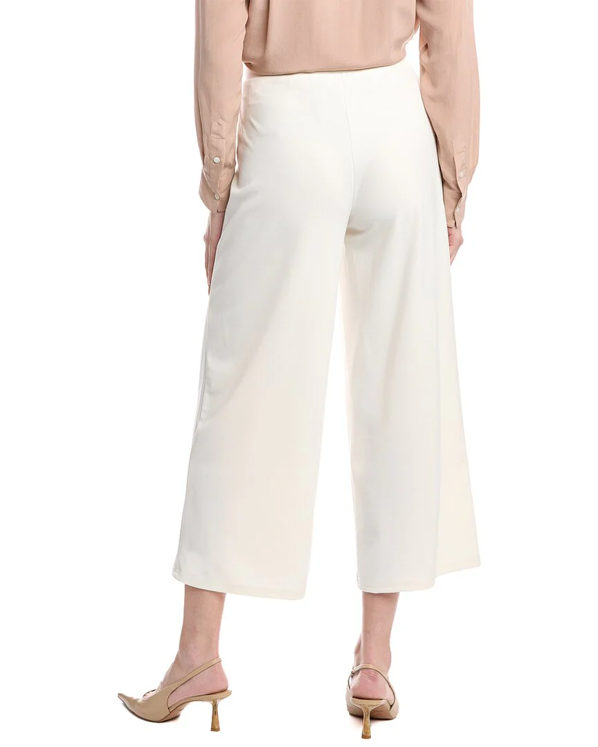 Anne Klein Pull-On Cropped Palazzo Pant