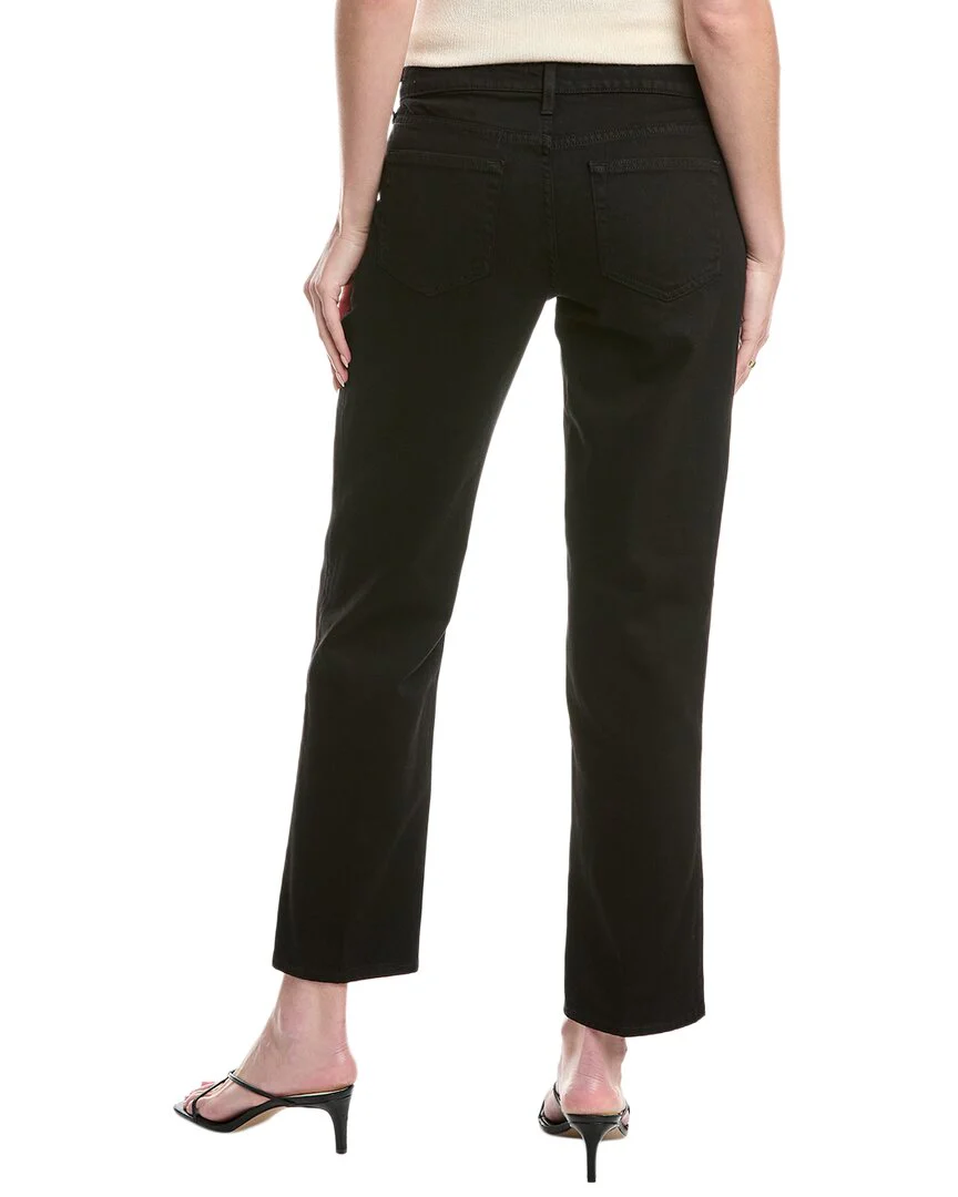 L’AGENCE Nevia Low-Rise Slouch Straight Noir Jean