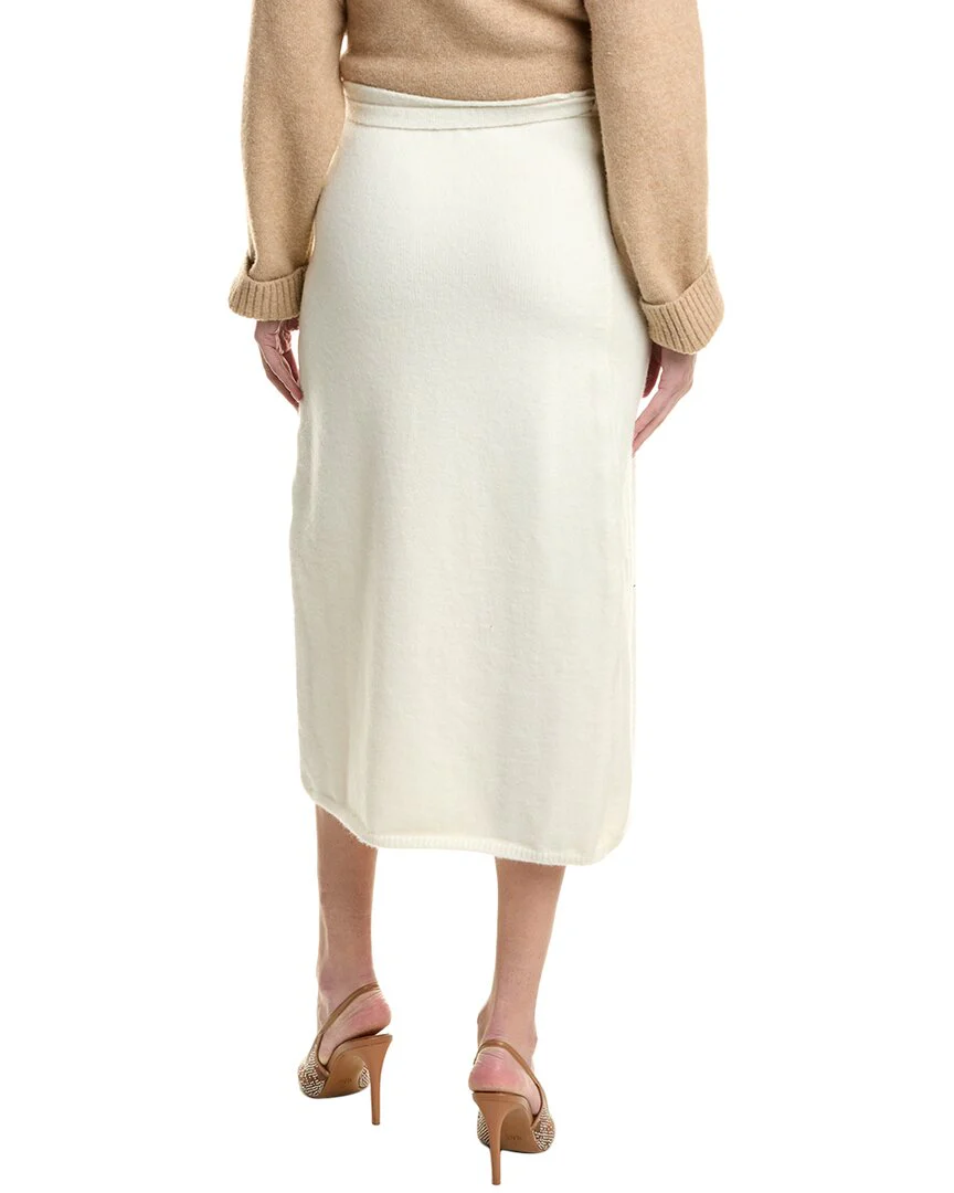 Proenza Schouler White Label Zadie Wool-Blend Wrap Skirt