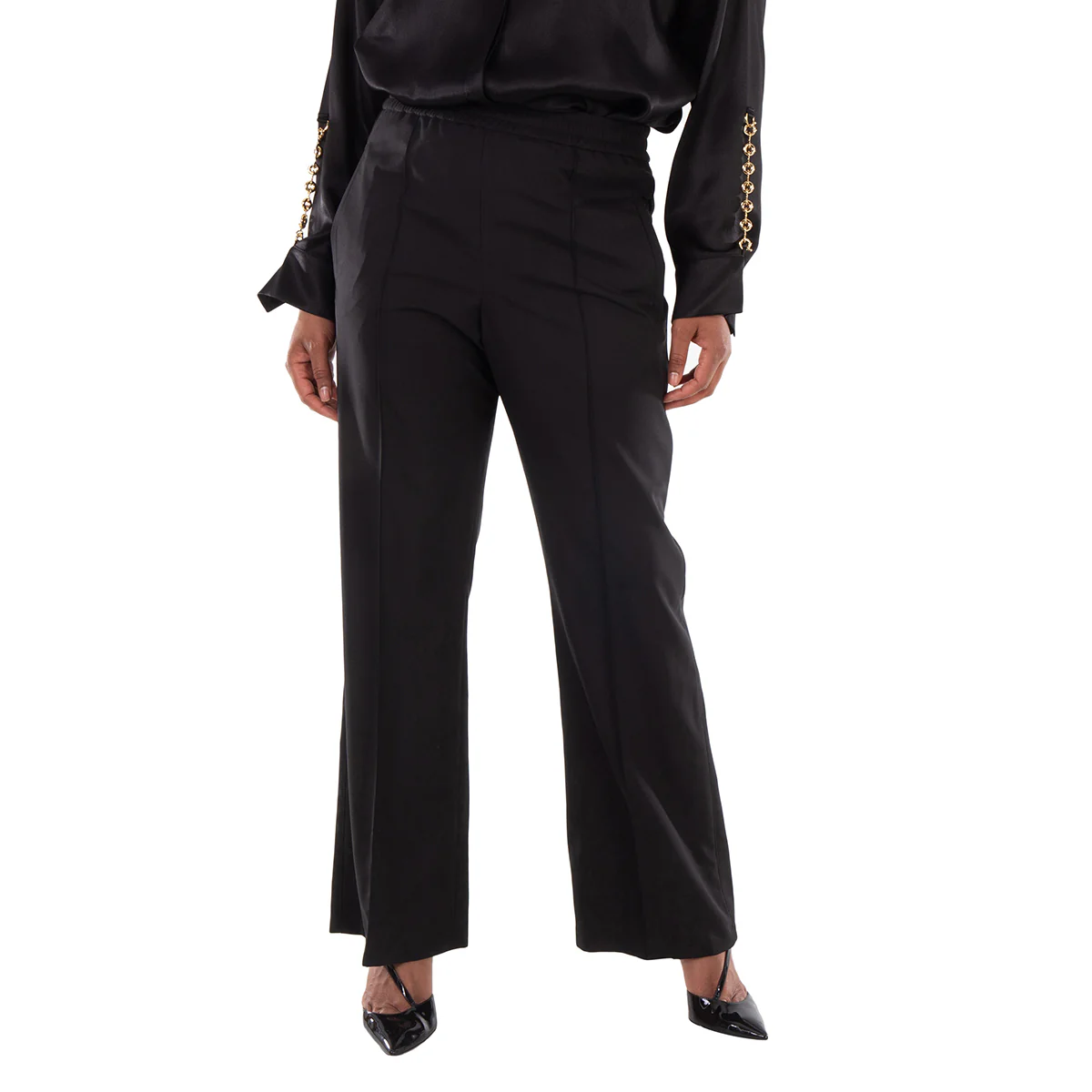 Loewe Mid Waist Straight-Leg Trousers