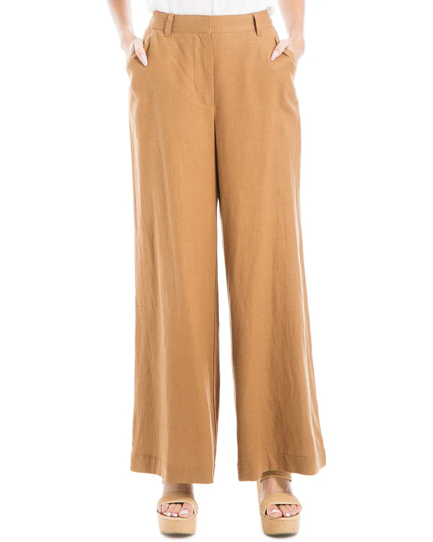 Max Studio Linen-Blend Pant