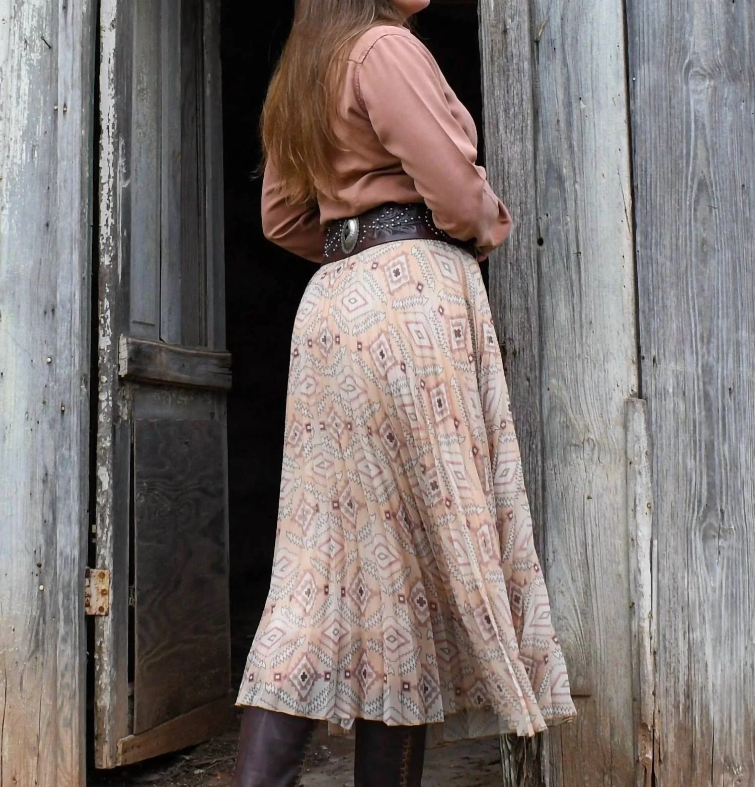 Ester Skirt In Beige