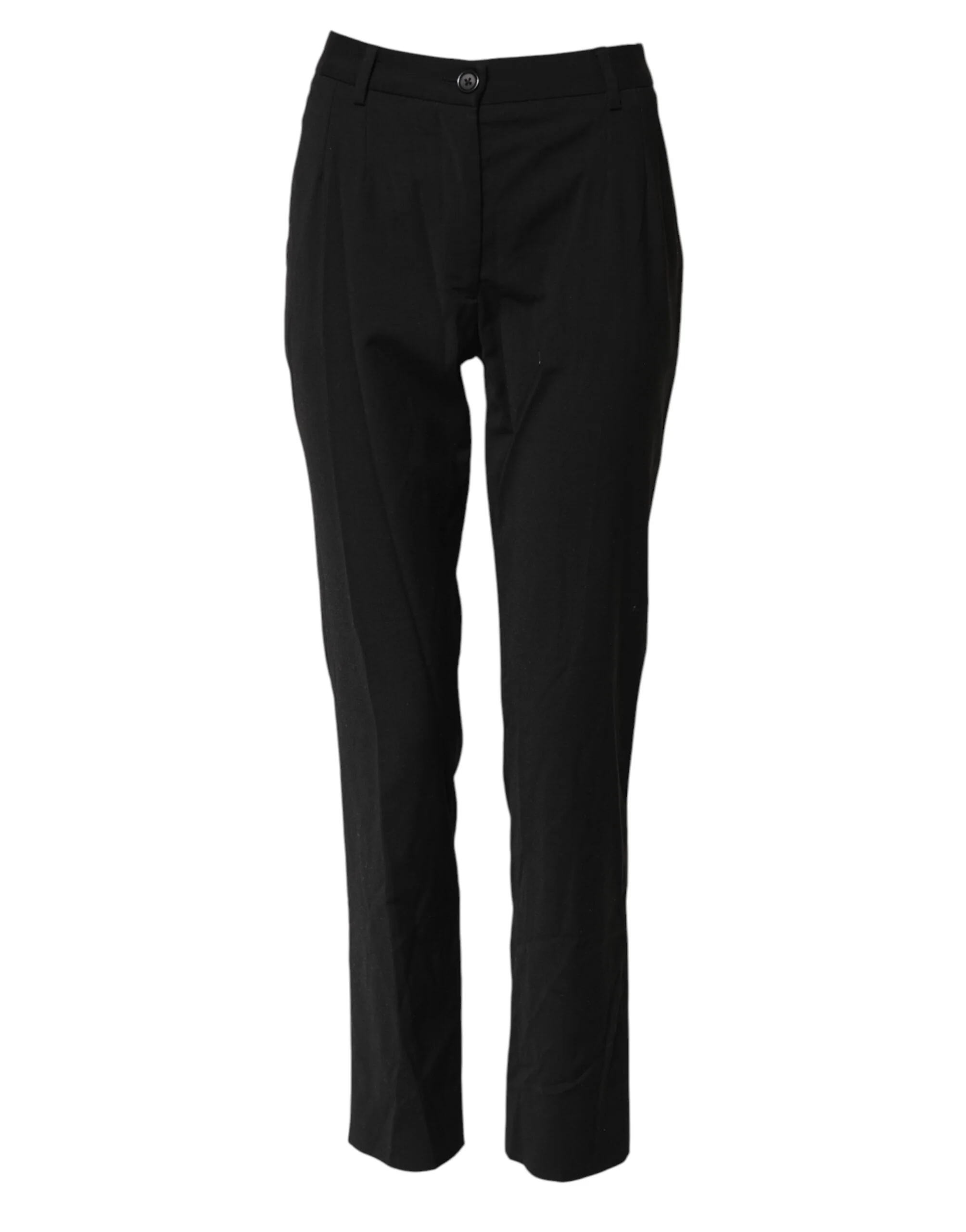 Dolce & Gabbana STAFF Mid Waist Tape Women's Pants (Pre-Owned)