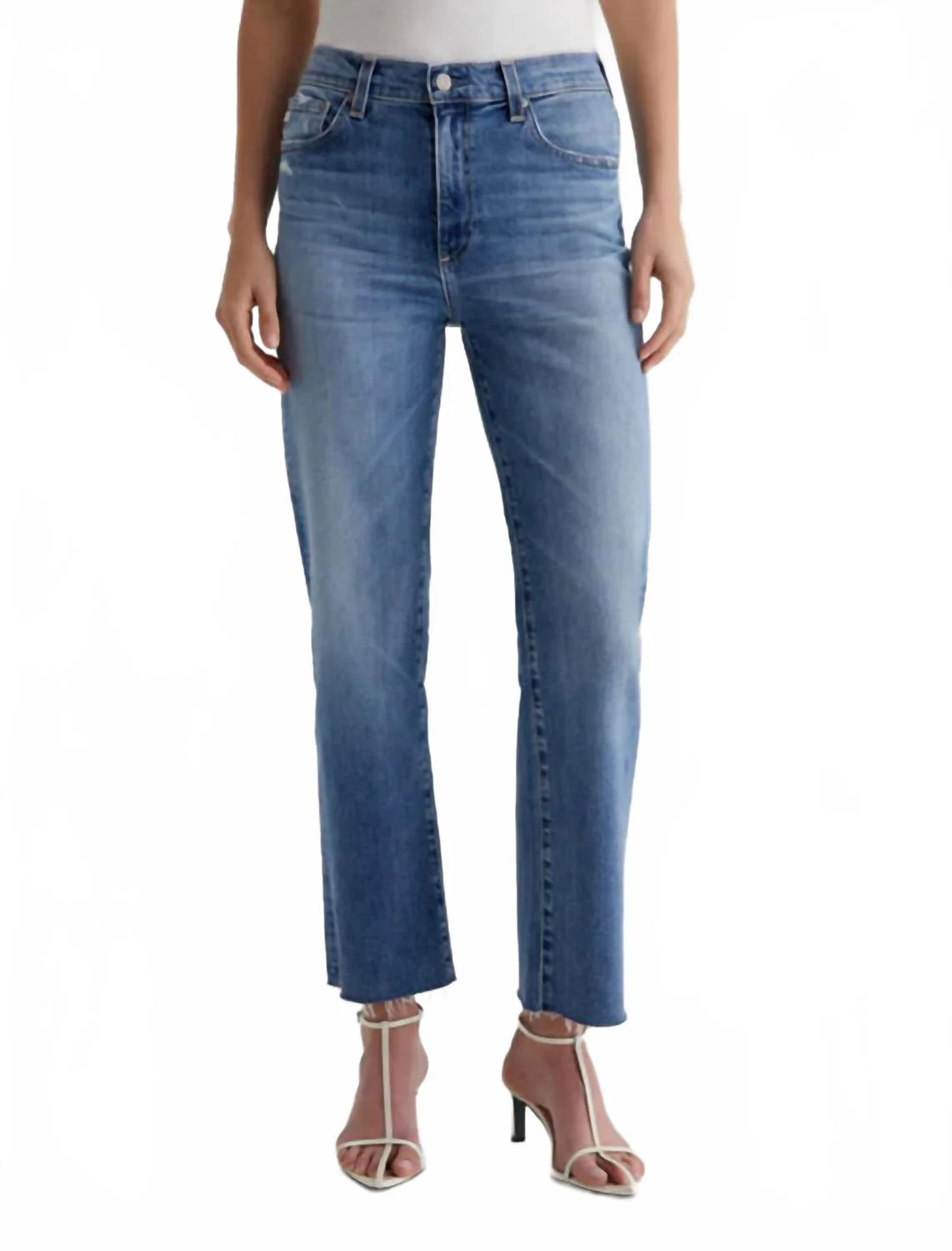 Women's Brinley Crop Mid Rise Jeans In 16 Years Postcard