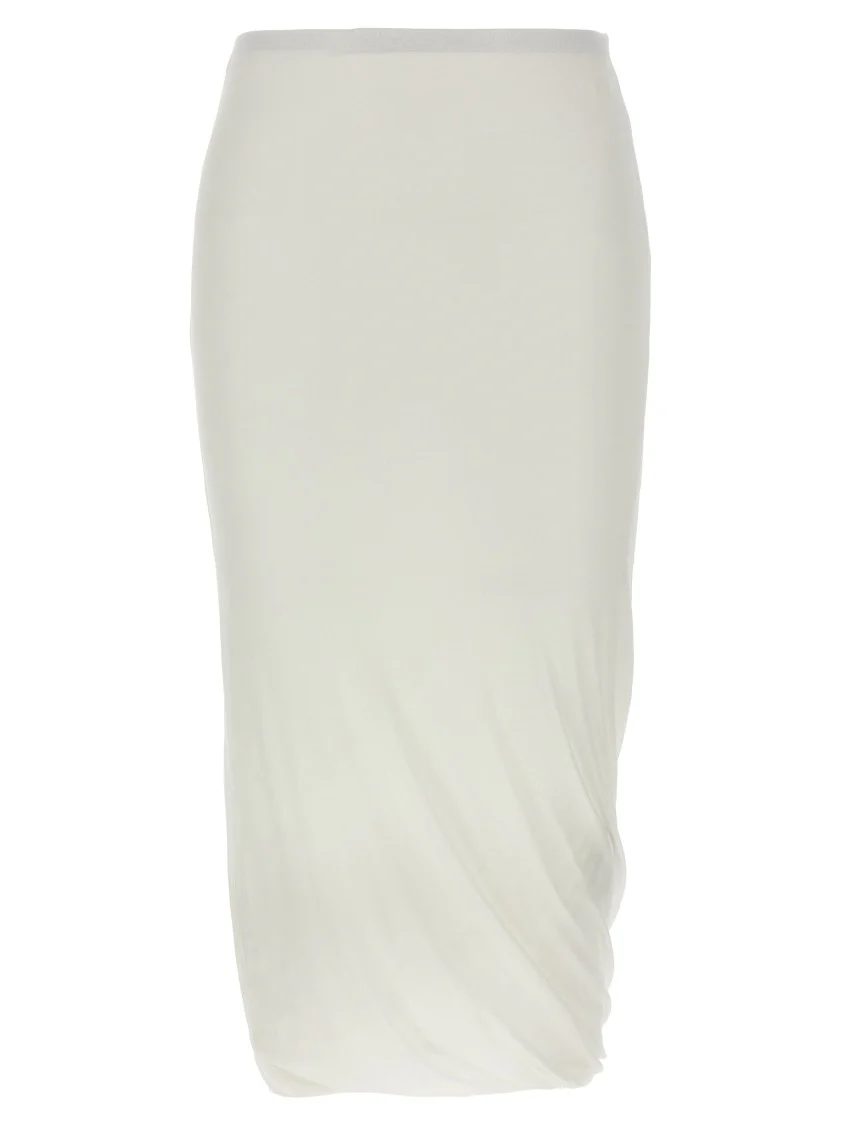 'Twisted' Midi Skirt