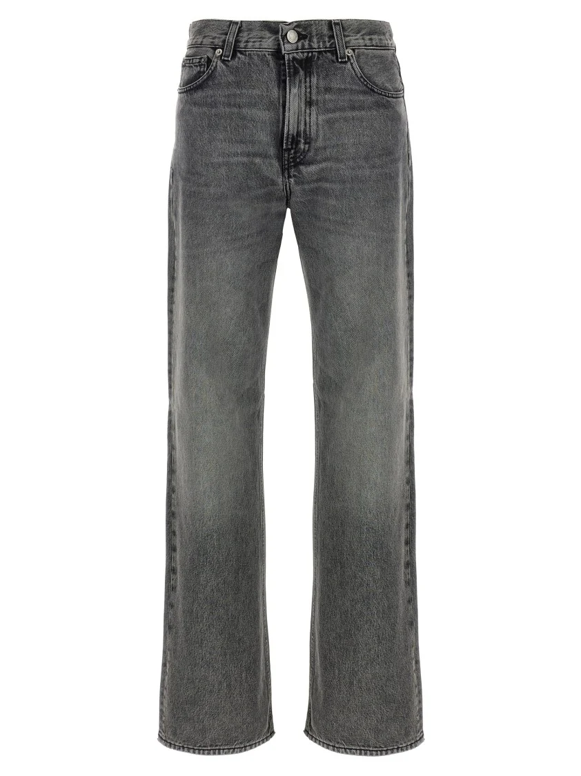 Korea Flanel Grey' Jeans