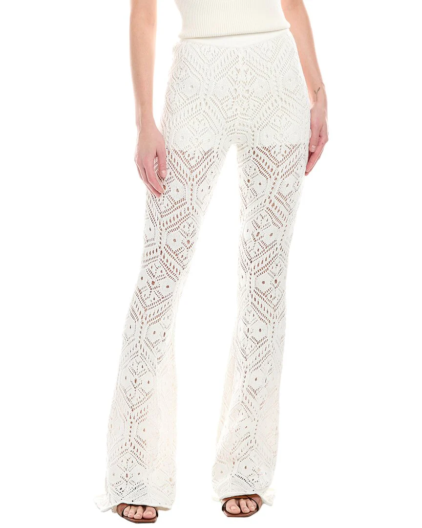 PatBO Crocheted Flare Pant