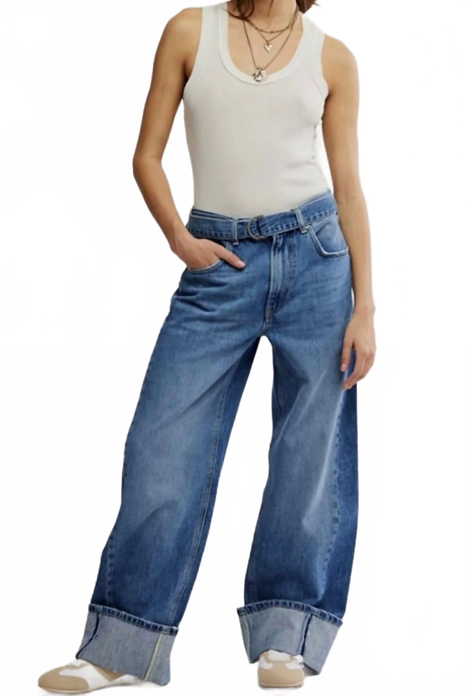 East Bay Cuffed Jeans In Spunky