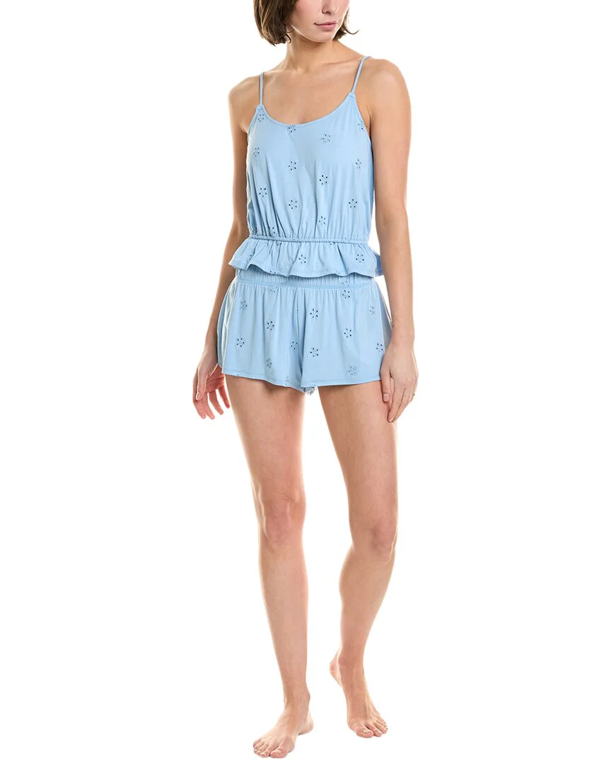 Honeydew Intimates 2pc Clear Skies Eyelet Lounge Set