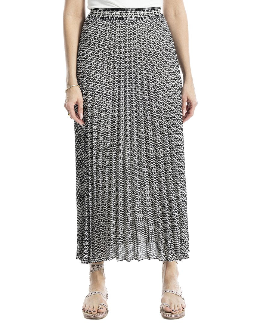 Max Studio Pleated Maxi Skirt