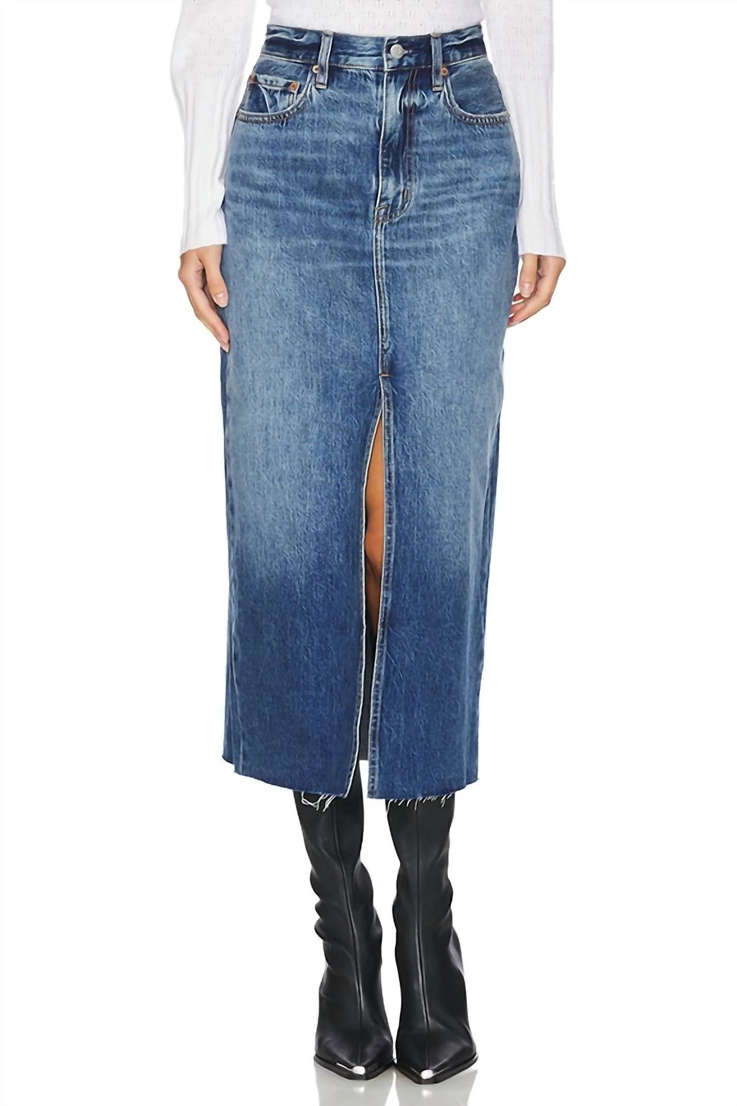 Alice Midi Skirt In Fairfax