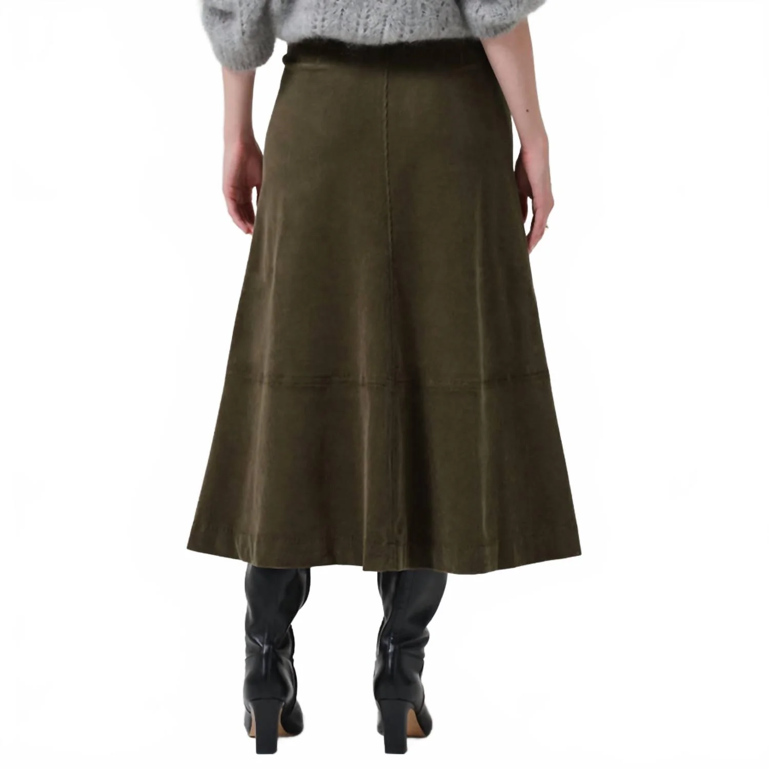 Cassia Cord Skirt In Costes